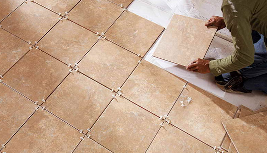 EN ISO 10545-5 Seramik Karolar - Bölüm 5: Eski Haline Getirme Katsayısının Ölçülmesiyle Darbe Direncinin Belirlenmesi Testi