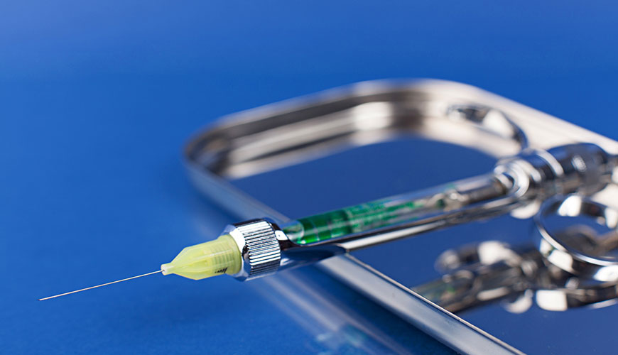 EN ISO 11040-3 Napolnjene injekcijske brizge – 3. del: Testni standard za tesnila za zobozdravstvene kartuše z lokalnim anestetikom