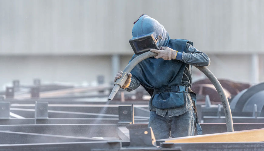 EN ISO 11126-1 Boya ve İlgili Ürünlerin Uygulanmasından Önce Çelik Yüzeylerin Hazırlanması - Metalik Olmayan Püskürtmeli Temizleme Aşındırıcıları