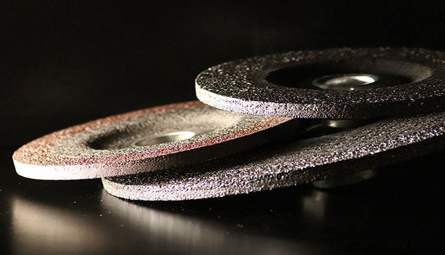 EN ISO 1117 Yapıştırılmış Aşındırıcı Ürünler, Taşlama Çarkı Boyutları için Standart Test