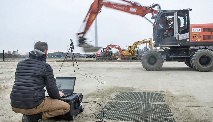 วิธีทดสอบมาตรฐาน EN ISO 12001 สำหรับเสียงที่ปล่อยออกมาจากเสียง เครื่องจักรและอุปกรณ์ วิธีทดสอบมาตรฐาน EN ISO 12001 สำหรับเสียงที่ปล่อยออกมาจากเสียง เครื่องจักรและอุปกรณ์