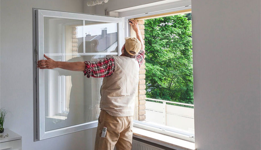 EN ISO 12210 Pencereler ve Kapılar - Rüzgar Yüküne Dayanıklılık - Sınıflandırma