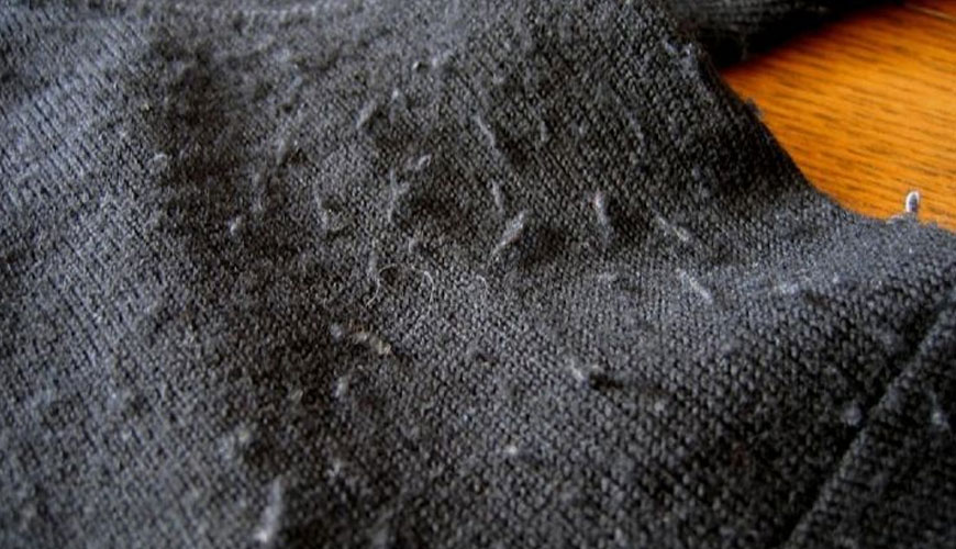 EN ISO 12945 Tekstil – Določanje luščenja in nagnjenosti k luščenju na površini tkanine – Metoda pilling boxa