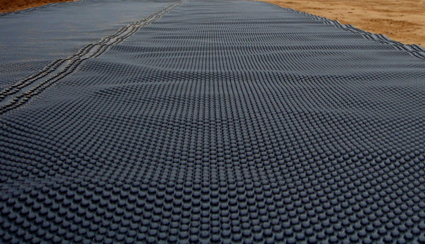 EN ISO 12957-1 Geosentetikler - Sürtünme Özelliklerinin Belirlenmesi için Test Yöntemi