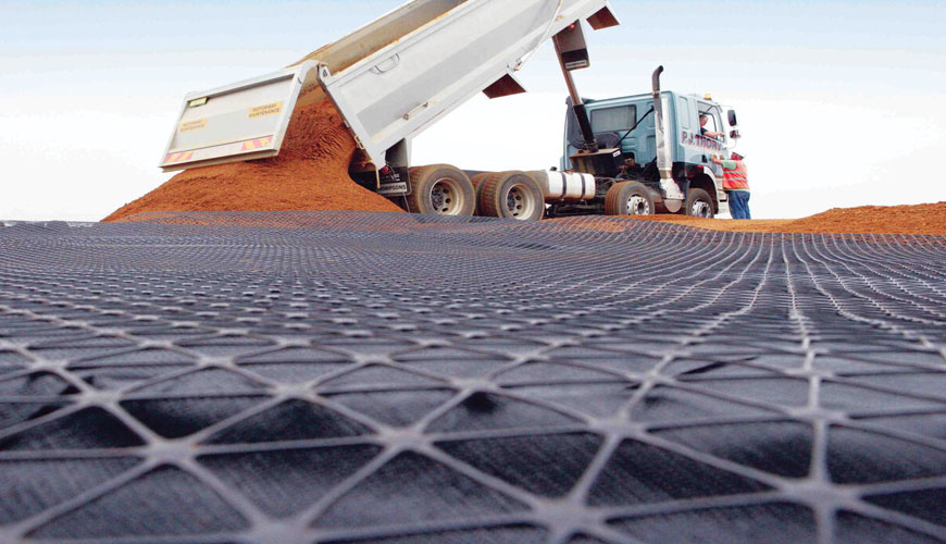 EN ISO 12957-2 Geosentetikler, Sürtünme Özelliklerinin Belirlenmesi, Bölüm 2: Eğik Düzlem Testi