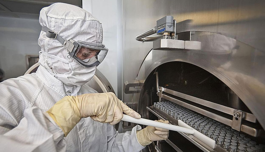 EN ISO 13408-3 Sağlık Bakım Ürünlerinin Aseptik İşlenmesi - Liyofilizasyon Test Yöntemi