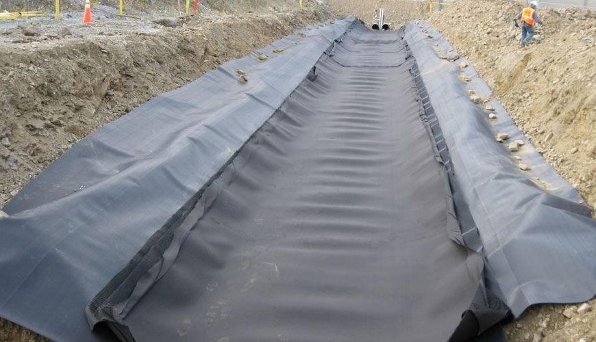 EN ISO 13431 Geotextiles and Geotextile-Related Products, Standard Test for Determination of Tensile Creep and Creep-Shear Behavior