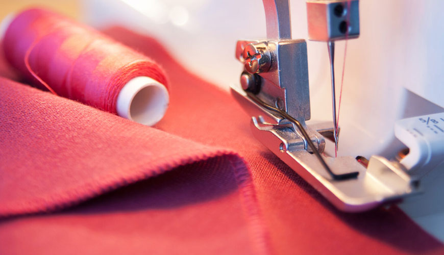 EN ISO 13935-1 Tekstil - Menjahit Sifat Tarik Kain dan Produk Tekstil Siap Pakai