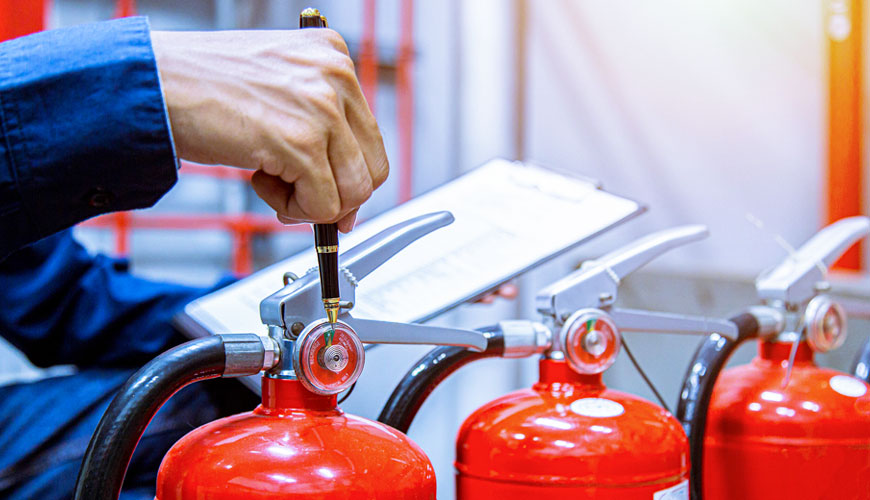 EN ISO 13943 Standardni test za požarno varnost