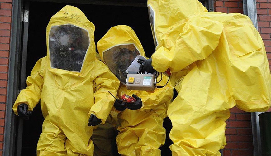 EN ISO 13995 ชุดป้องกัน - การทดสอบเพื่อหาค่าความต้านทานการเจาะและการฉีกขาดแบบไดนามิก EN ISO 13995 ชุดป้องกัน - การทดสอบเพื่อหาค่าความต้านทานการเจาะและการฉีกขาดแบบไดนามิก