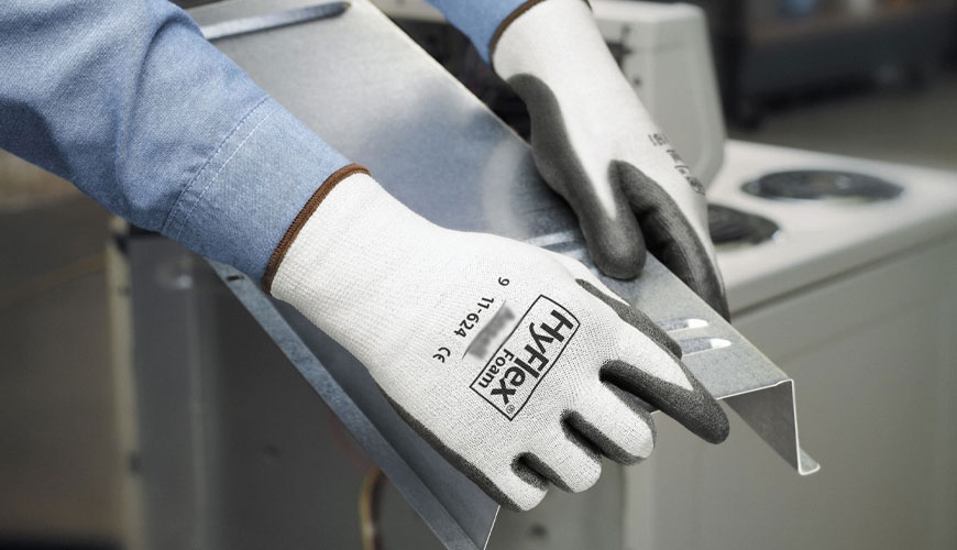 EN ISO 13997 การทดสอบความต้านทานแรงตัด EN ISO 13997 การทดสอบความต้านทานแรงตัด