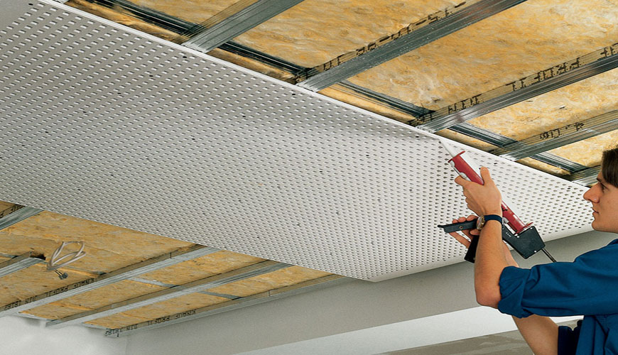 EN ISO 140-2 Akustik - Binalarda ve Bina Elemanlarında Ses Yalıtımının Ölçülmesi