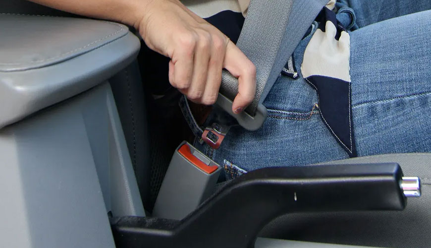 EN ISO 14451-7 Piroteknik Eşyalar - Taşıtlar için Piroteknik Eşyalar - Bölüm 7: Emniyet Kemeri Ön Gericileri için Gereklilikler ve Sınıflandırma