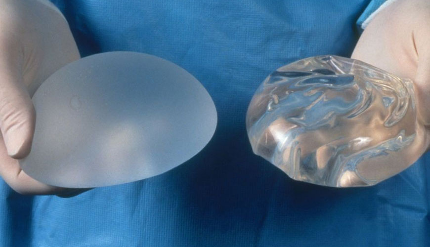 EN ISO 14607 Prueba estándar para implantes quirúrgicos inactivos, implantes mamarios, requisitos especiales