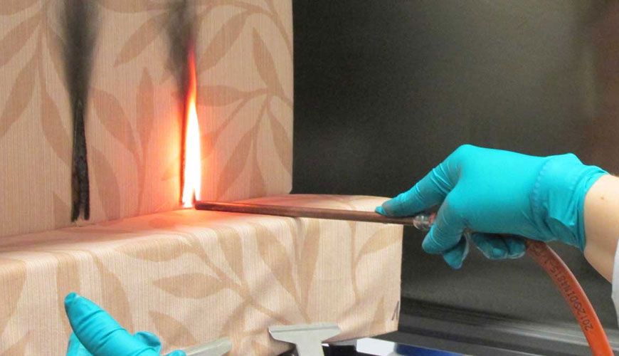 EN ISO 14935 石油和相關產品 - 耐火流體的火焰持久性測定測試