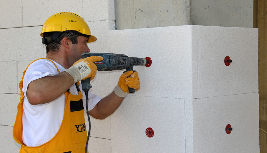 EN ISO 15186-1 Binalarda ve Yapı Elemanlarında Ses Şiddeti Kullanılarak Ses Yalıtımının Ölçülmesi - Laboratuvar Ölçümleri için Test