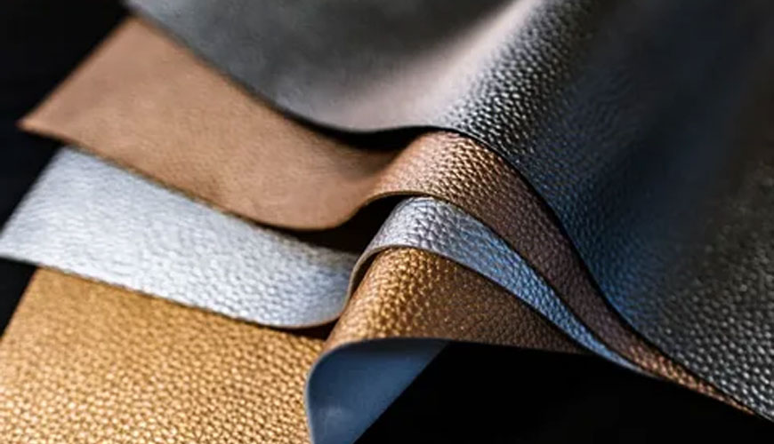 EN ISO 15700 Leather - Test for Color Fastness to Water Stain