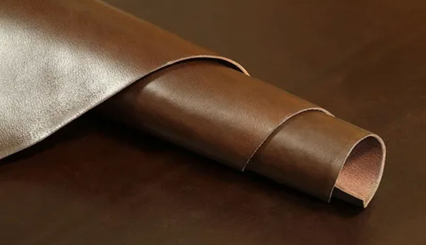 EN ISO 17233 Leather, Physical and Mechanical Tests, Standard Test for Determination of Cold Crack Temperature of Surface Coatings