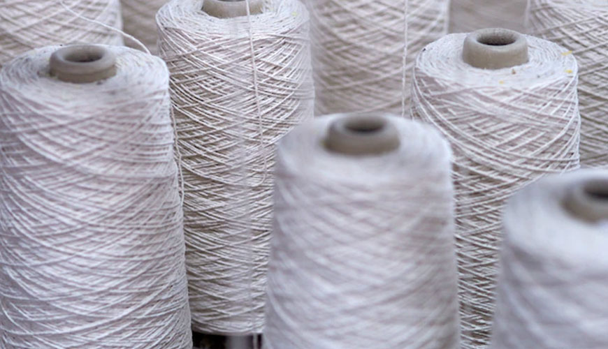 EN ISO 2062 Tekstiller - Paketlerden İplikler - Sabit Uzama Oranı (CRE) Test Cihazı Kullanılarak Tek Uçta Kopma Kuvveti ve Kopma Uzamasının Belirlenmesi