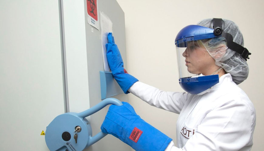 EN ISO 22612 Quần áo bảo vệ chống lại các tác nhân truyền nhiễm - Phương pháp kiểm tra khả năng chống lại sự xâm nhập của vi sinh vật khô