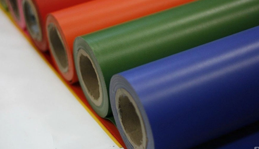 EN ISO 2286-2 Kauçuk veya Plastik Kaplı Kumaşlar, Rulo Özelliklerinin Tayini, Bölüm 2: Kaplamanın Birim Alanı Başına Kütle için Standart Test