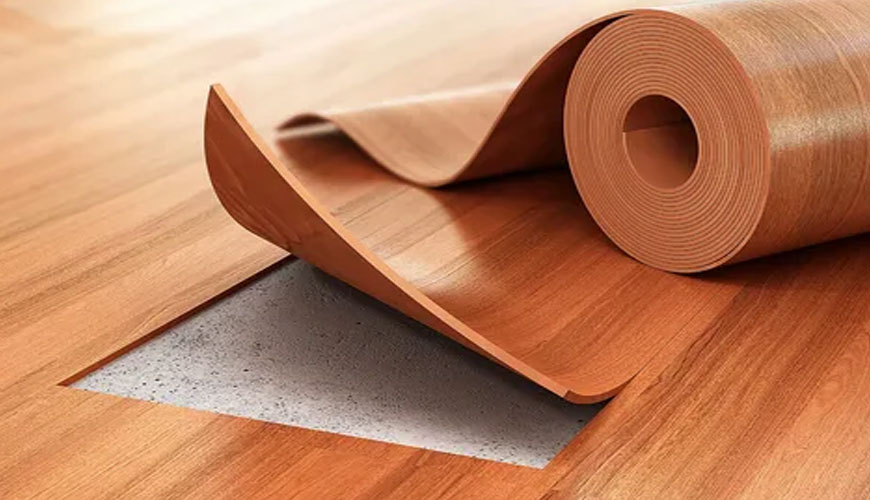 EN ISO 23999 Esnek Zemin Kaplamaları - Isıya Maruz Kaldıktan Sonra Boyutsal Stabilite ve Kıvrılma Tayini Testi