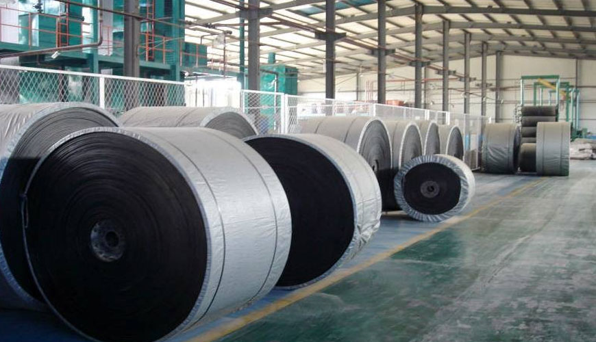 EN ISO 283-1 tekstilni transportni trakovi, natezni preskus celotne debeline