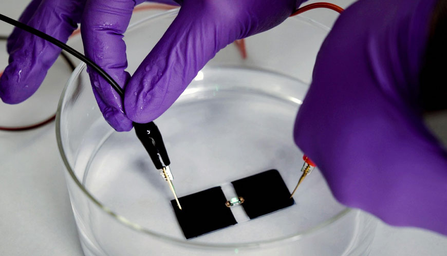 EN ISO 3582 Esnek Hücresel Polimerik Malzemeler - Küçük bir Aleve Maruz Bırakılan Küçük Numunelerin Yatay Yanma Özelliklerinin Değerlendirmesi