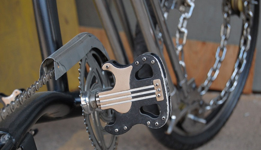 EN ISO 4210-8 Bisikletler - Bisikletler için Güvenlik Gereksinimleri - Bölüm 8: Pedal ve Tahrik Sistemi Test Yöntemleri