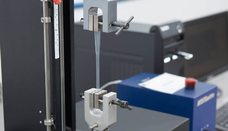 EN ISO 527-1 Plastikler, Çekme Özelliklerinin Tayini, Bölüm 1: Genel İlkeler Test Standardı