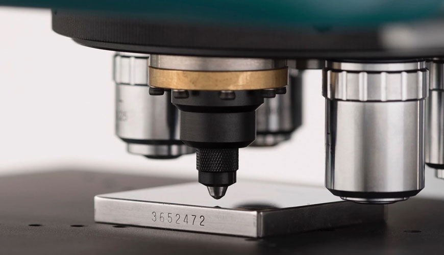 EN ISO 6506-3 Metalik Malzemeler - Brinell Sertlik Testi - Referans Blokların Kalibrasyonu