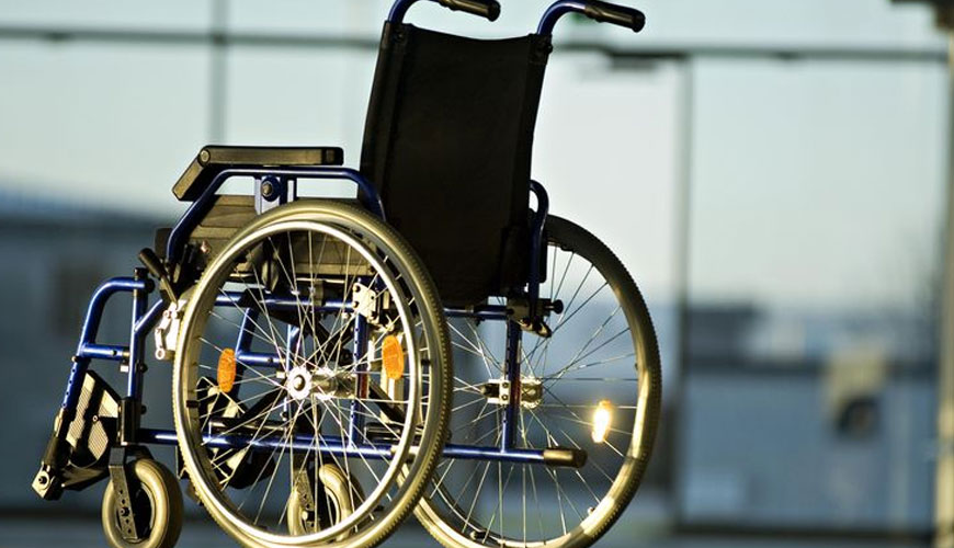 EN ISO 7176-1 Wheelchairs - Part 1: Static Stability Determination Test