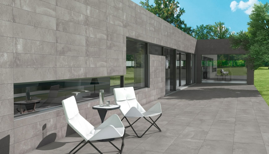 EN ISO 7783-2 Barve in laki - Preskus materialov za zunanje stene in betonske premaze
