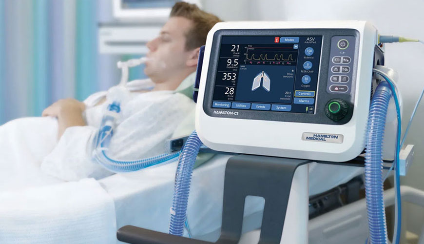 EN ISO 80601-2-12 Medicinska električna oprema, del 2-12: Standardni preskus osnovne varnosti ventilatorjev za kritično nego