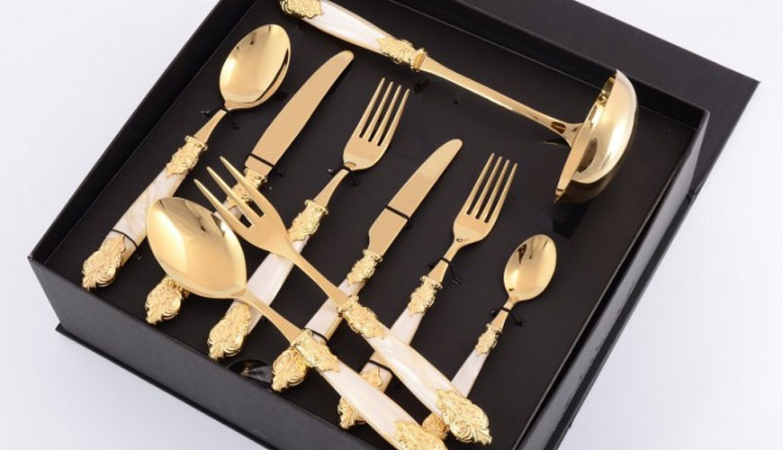 EN ISO 8442-1 Gıda Maddeleriyle Temas Eden Malzeme ve Eşyalar - Çatal Bıçak Takımları için Test