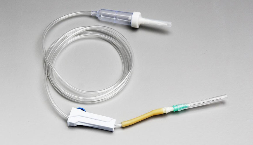 EN ISO 8536-4 Infusion Equipment for Medical Use, Part 4: Disposable Infusion Sets, Standard Test for Gravity Feeding
