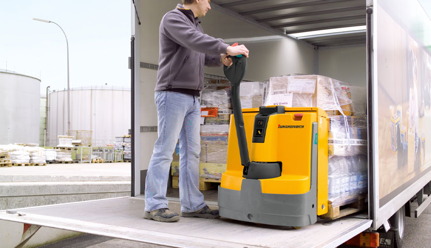 EN ISO 8611-1 Malzeme Taşıma için Paletler, Düz Paletler için Standart Test Yöntemi