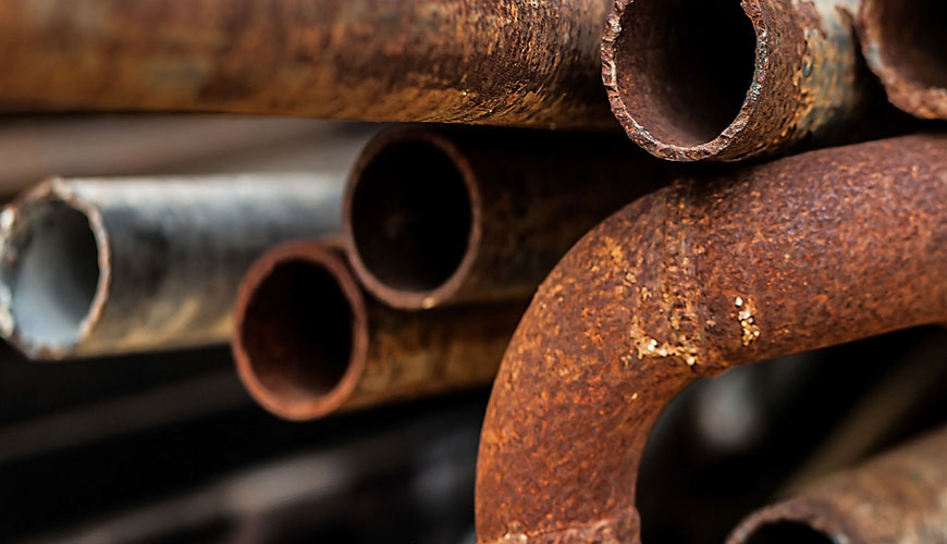 EN ISO 9226 Corrosion of Metals and Alloys, Standard Test for Evaluation of Corrosion