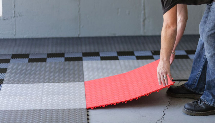 EN ISO 9239-1 Döşemeler için Yangına Tepki Testleri, Bölüm 1: Bir Radyant Isı Kaynağı Kullanarak Yanma Davranışının Belirlenmesi için Standart Test