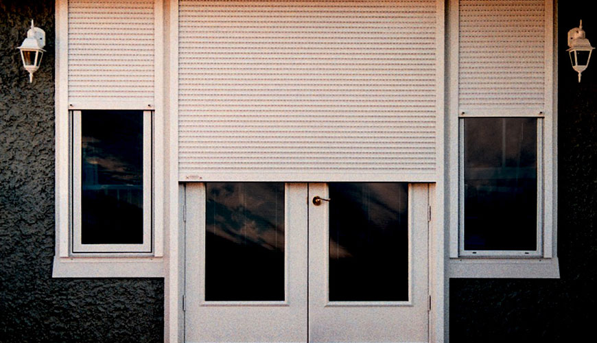 ENV 1627 Pencereler, Kapılar, Panjurlar, Hırsızlığa Karşı Dayanıklılık, Gereksinimler ve Sınıflandırma için Standart Test