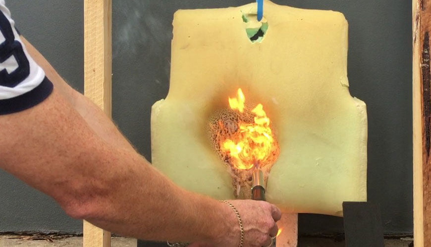 EU Method A.10 Alevlenirlik (Katılar) için Standart Test Yöntemi