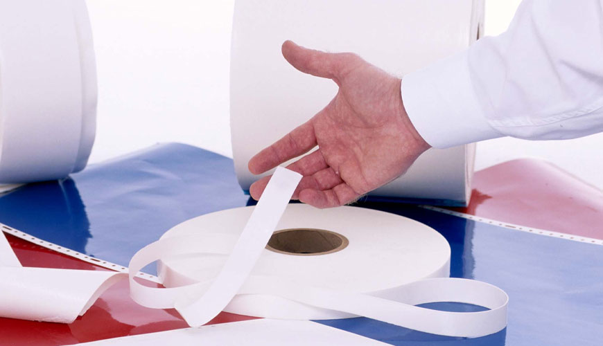 FIAT Chrysler LP.7M022 Basınca Duyarlı Yapıştırıcı Filmler ve Etiketler, Tek ve Çift Kaplı Yapıştırıcı Bantların Çekme Mukavemeti