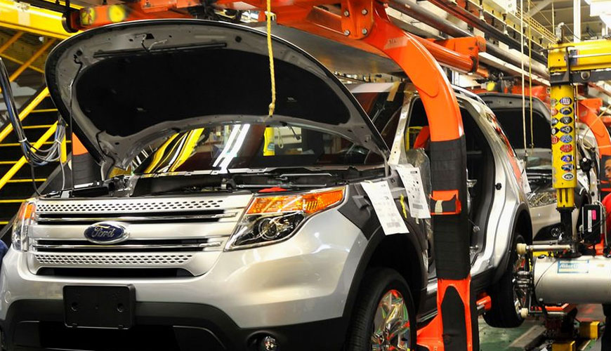 FORD FLTM BI 104-01 Boyalı Parça ve Paneller için Suya Daldırma Testi