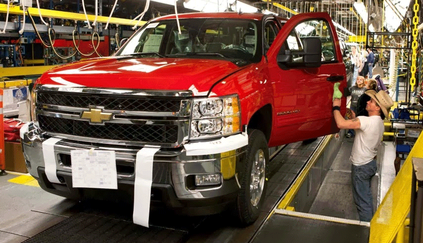 GM 4350M Boyalı Parça Performans Gereksinimleri için Test Standardı
