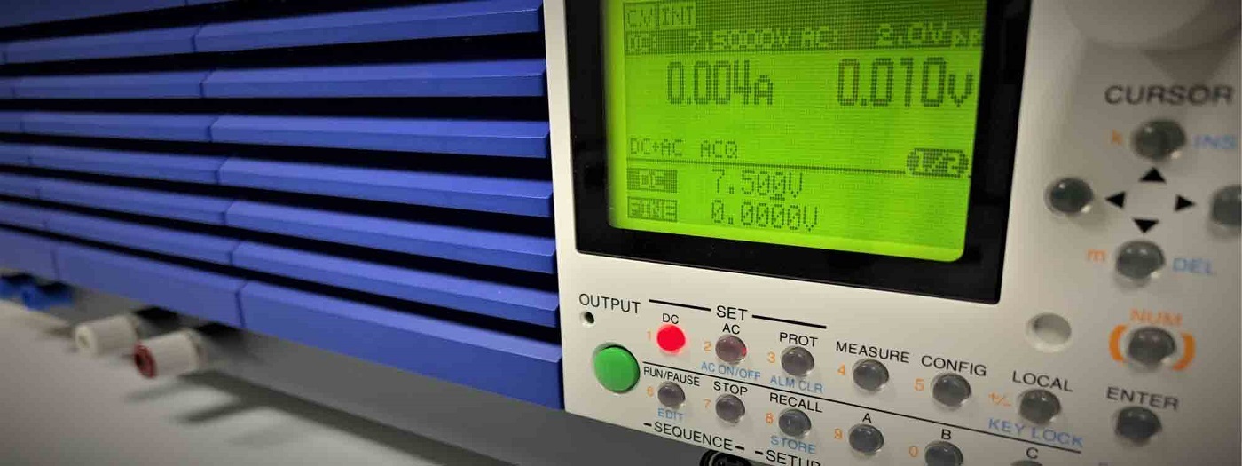 GM 9105P:n johdettu transientti EMC-häiriönsietokomponentin testausmenettely