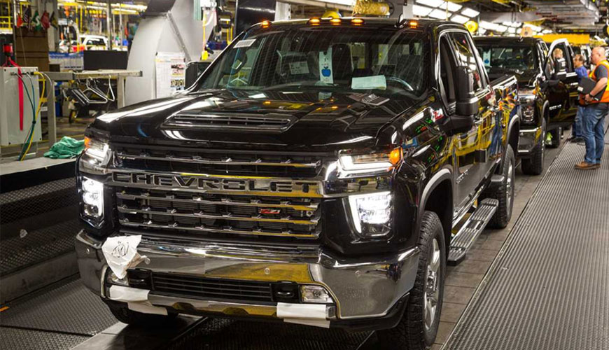 GMW 17572 Aydınlatma Uygulamaları ve Metalize Son Kat Kaplamalar için Performans Standardı