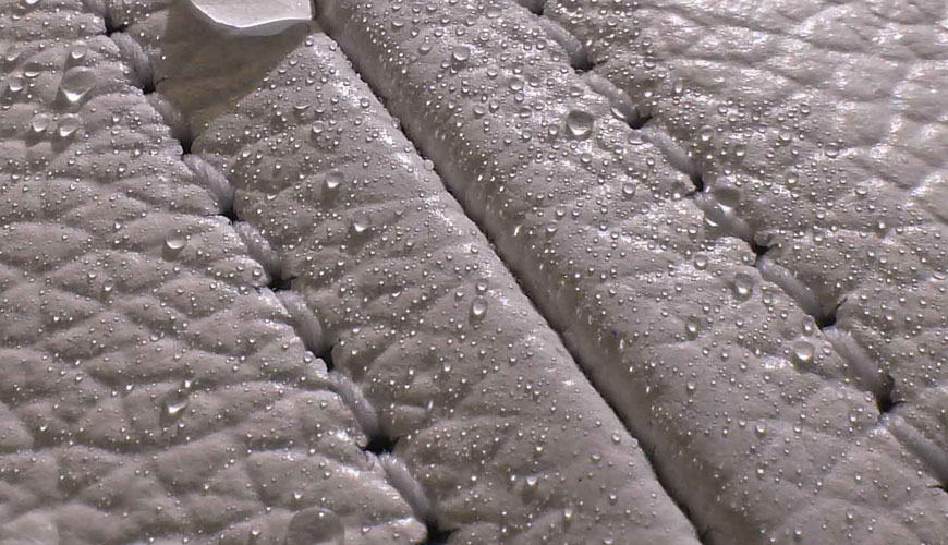 GMW 4726 Otomotiv Tekstillerinin Su İtici Özellikleri için Standart Test Yöntemi