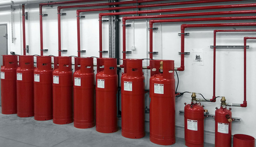 GOST R-53285 Požarno inženirstvo - Standardni preskus za prenosne aerosolne generatorje za gašenje