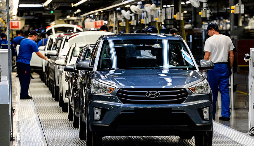 Hyundai MS211 60E Poliamid Kalıplama Bileşimi için Test Standardı