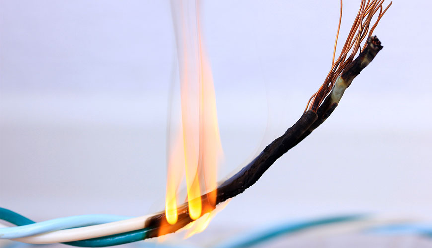 IEC 3321 Test on Electrical Cables in Fire Conditions